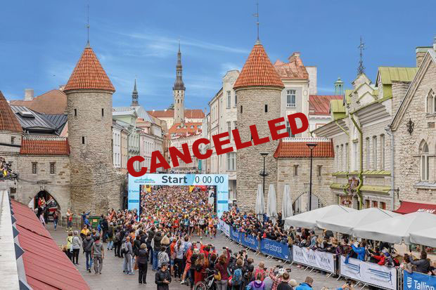 talllinn marathon 2020 cancelled